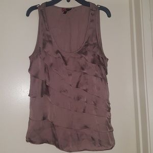 Forever 21 Sleeveless ruffled top